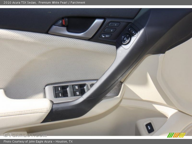 Premium White Pearl / Parchment 2010 Acura TSX Sedan