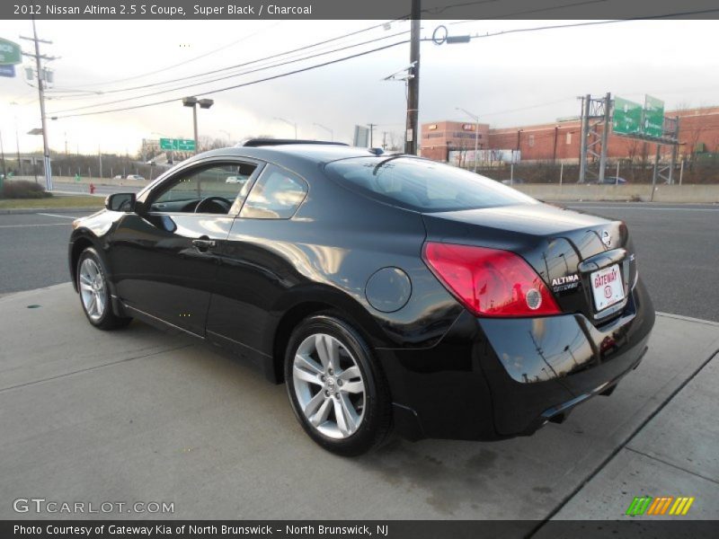 Super Black / Charcoal 2012 Nissan Altima 2.5 S Coupe
