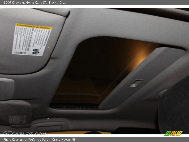 Black / Gray 2006 Chevrolet Monte Carlo LT
