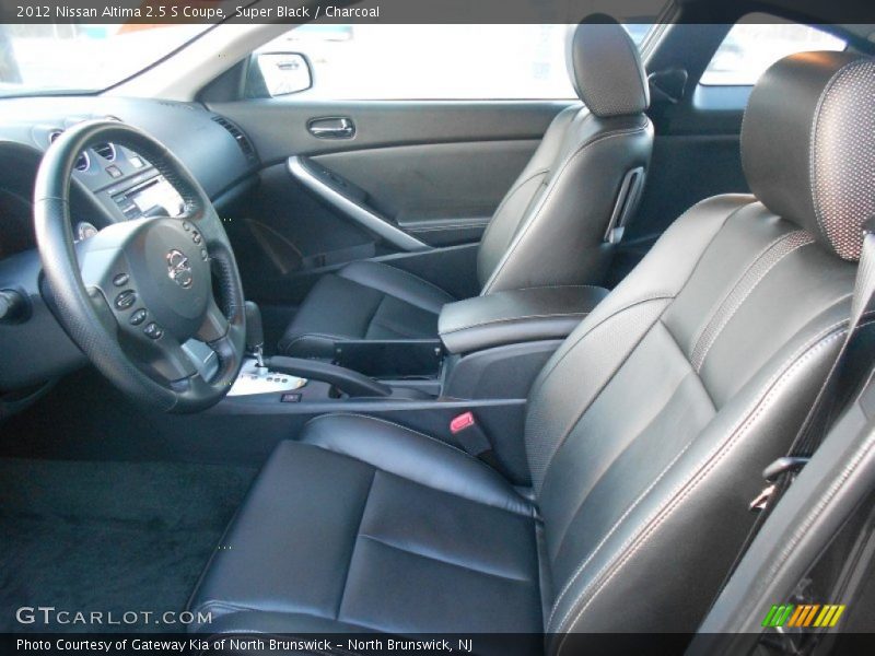 Super Black / Charcoal 2012 Nissan Altima 2.5 S Coupe