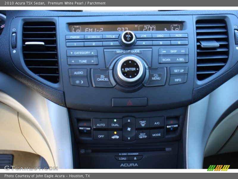 Premium White Pearl / Parchment 2010 Acura TSX Sedan
