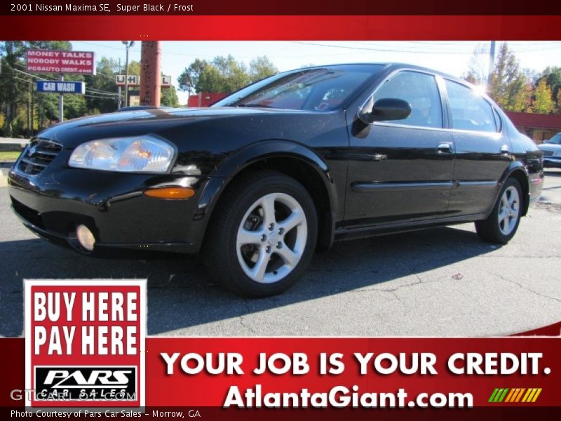 Super Black / Frost 2001 Nissan Maxima SE