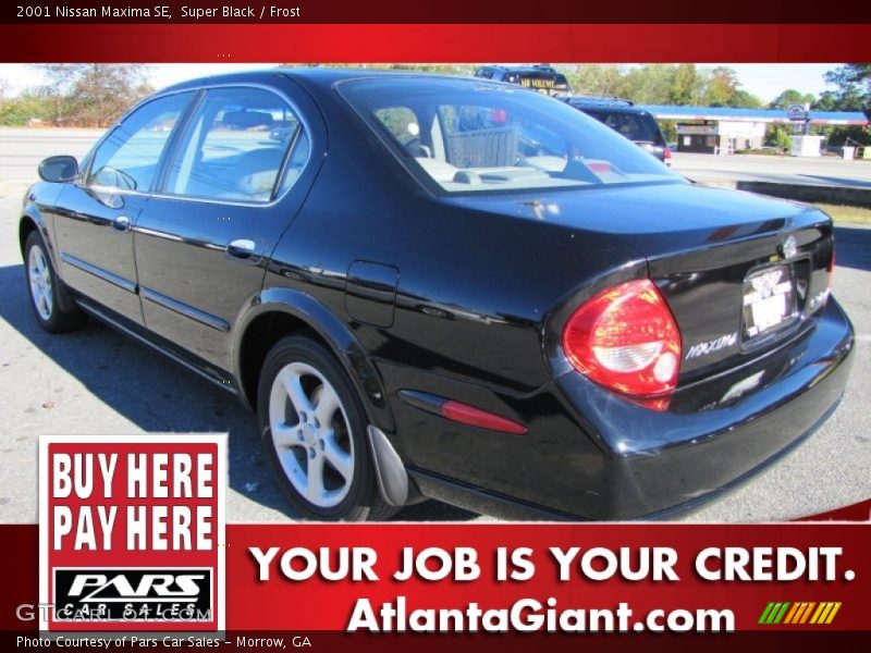 Super Black / Frost 2001 Nissan Maxima SE