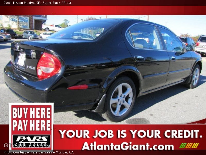Super Black / Frost 2001 Nissan Maxima SE