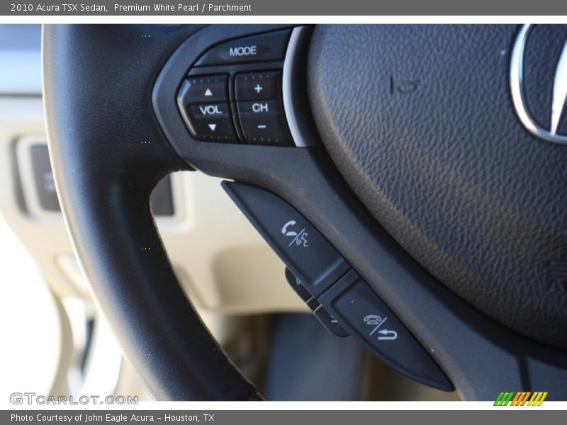 Premium White Pearl / Parchment 2010 Acura TSX Sedan