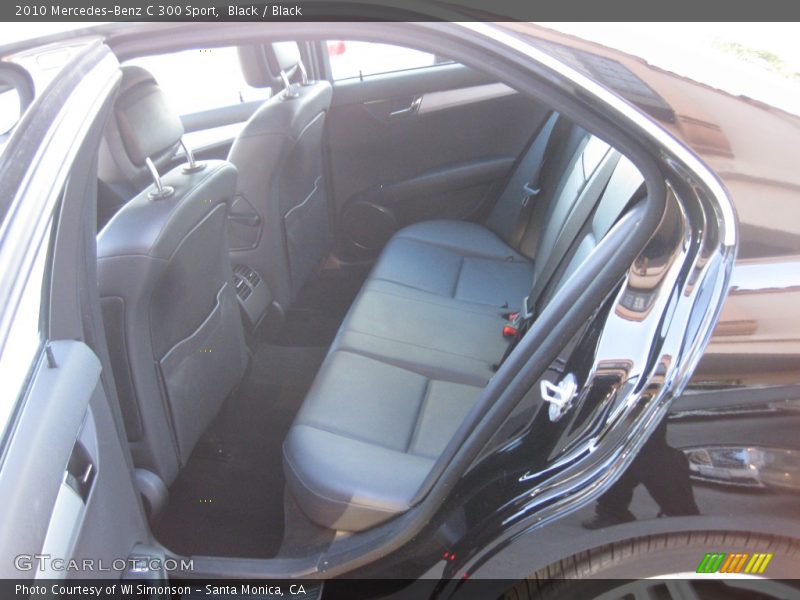 Black / Black 2010 Mercedes-Benz C 300 Sport
