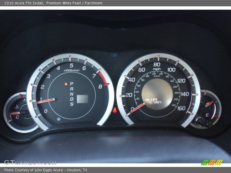 Premium White Pearl / Parchment 2010 Acura TSX Sedan