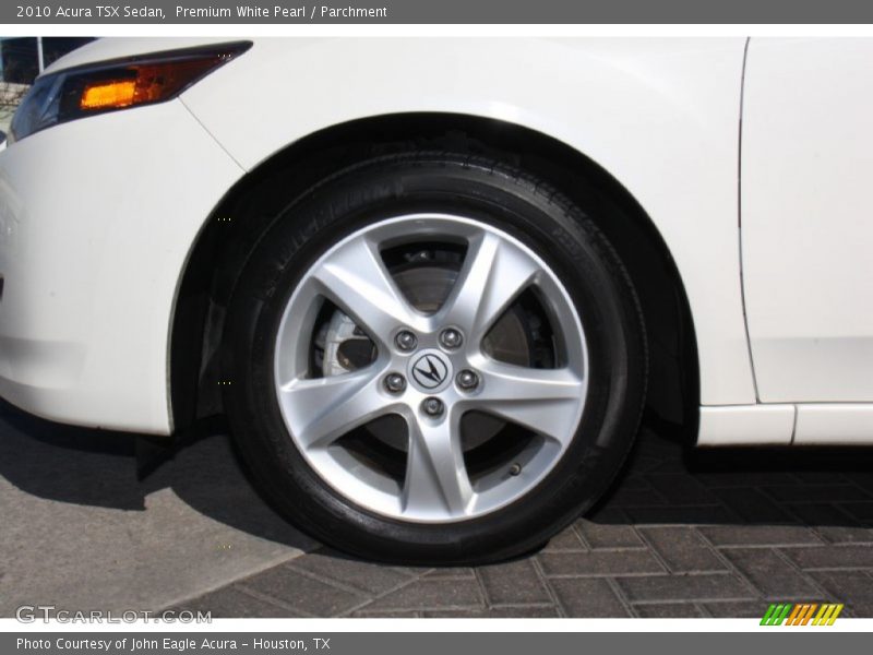 Premium White Pearl / Parchment 2010 Acura TSX Sedan