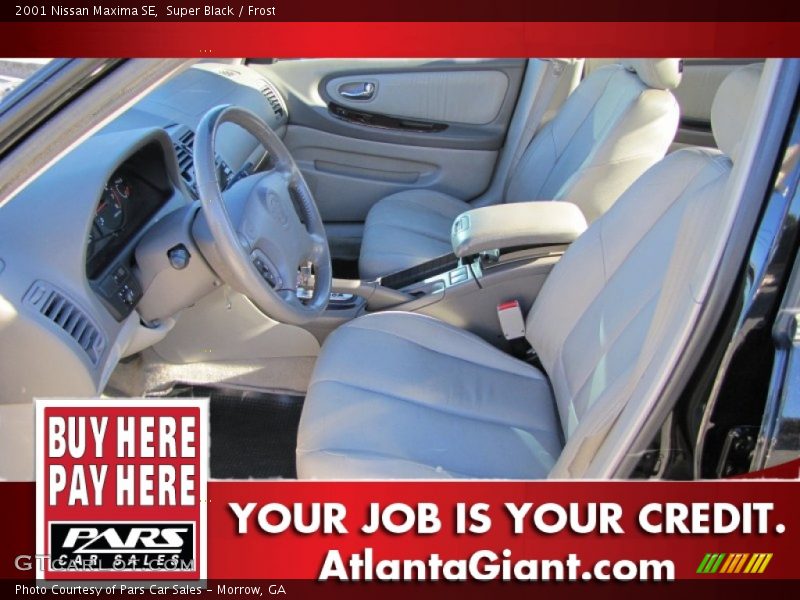 Super Black / Frost 2001 Nissan Maxima SE
