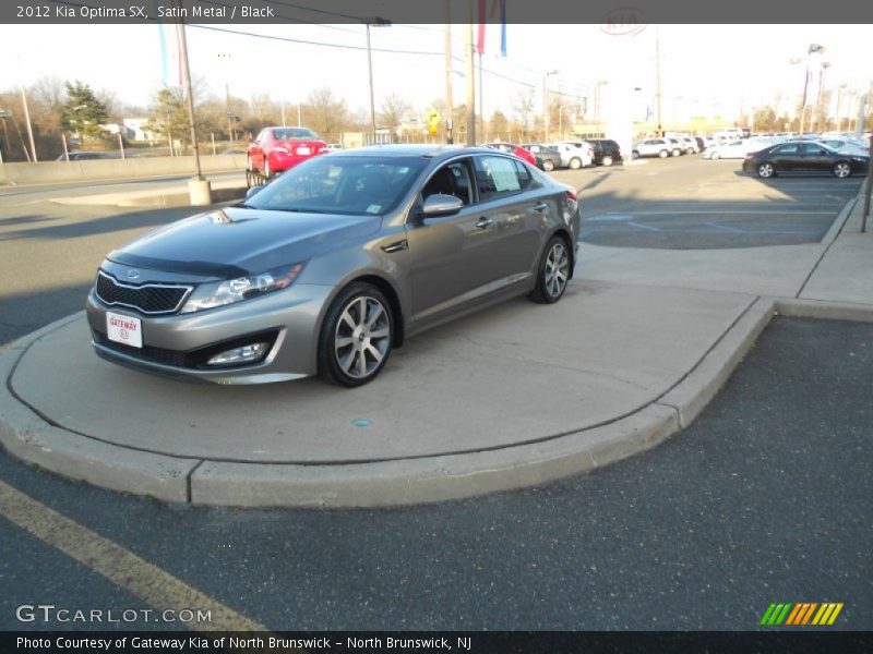 Satin Metal / Black 2012 Kia Optima SX