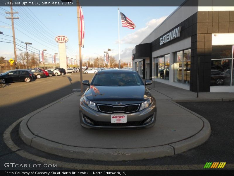 Satin Metal / Black 2012 Kia Optima SX