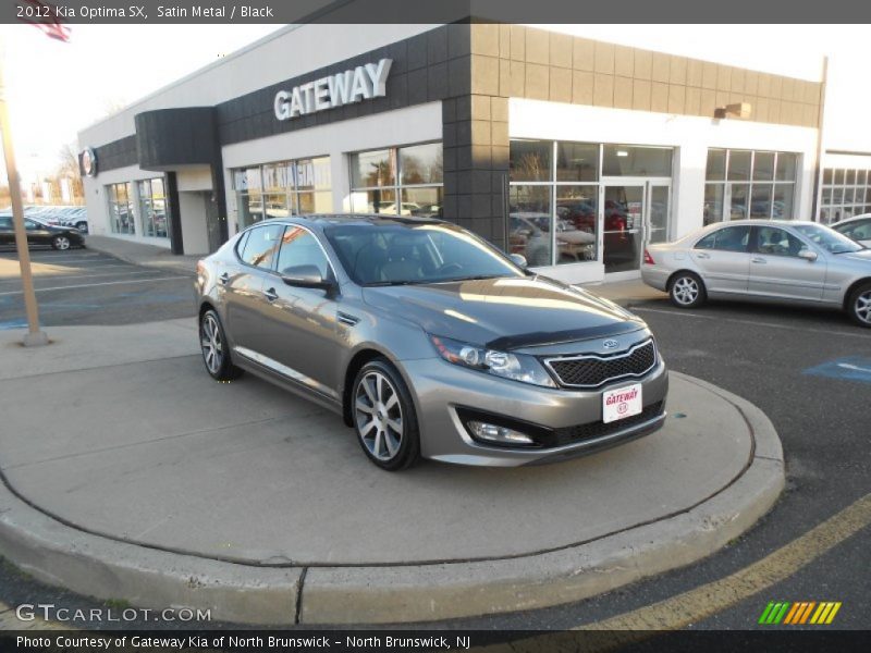 Satin Metal / Black 2012 Kia Optima SX