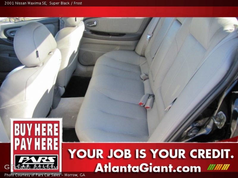 Super Black / Frost 2001 Nissan Maxima SE