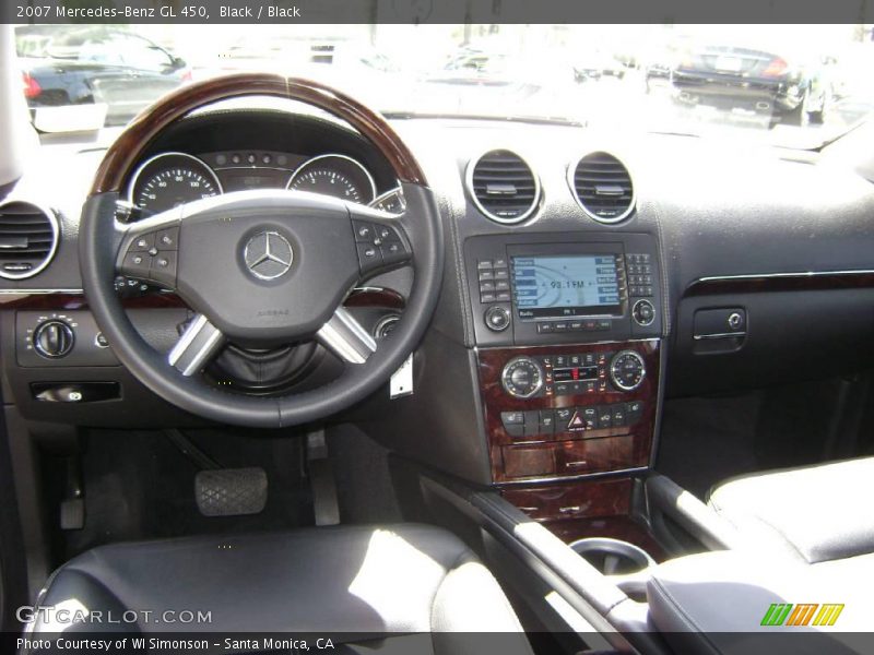 Black / Black 2007 Mercedes-Benz GL 450