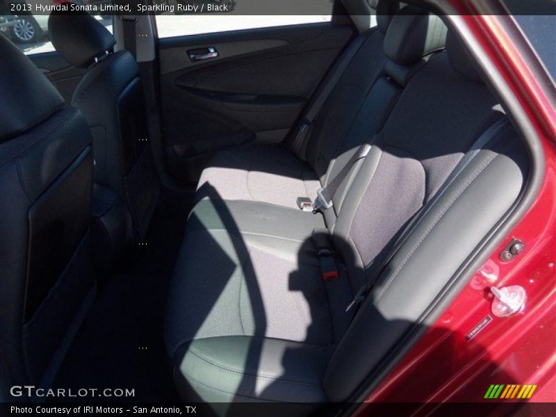 Sparkling Ruby / Black 2013 Hyundai Sonata Limited
