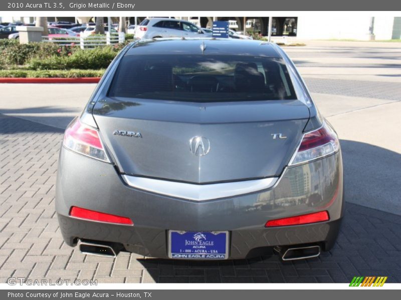 Grigio Metallic / Ebony 2010 Acura TL 3.5