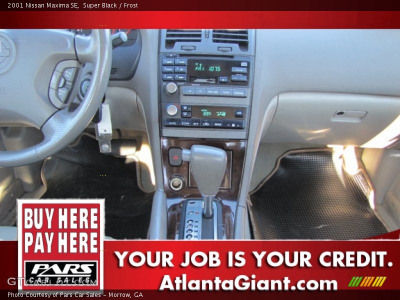 Super Black / Frost 2001 Nissan Maxima SE