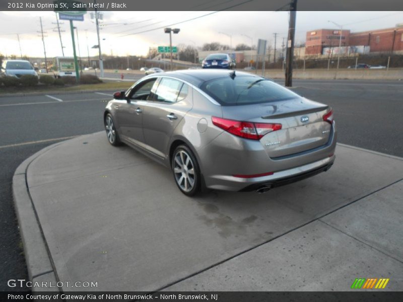 Satin Metal / Black 2012 Kia Optima SX