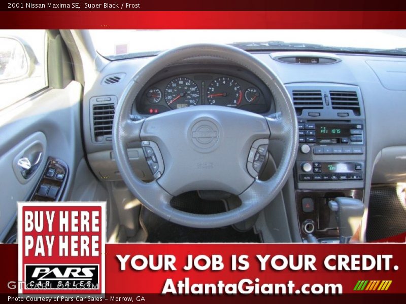 Super Black / Frost 2001 Nissan Maxima SE