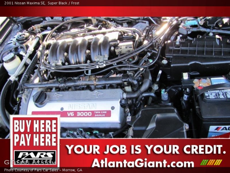 Super Black / Frost 2001 Nissan Maxima SE