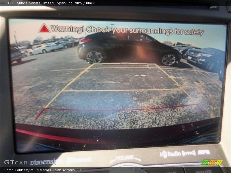 Sparkling Ruby / Black 2013 Hyundai Sonata Limited