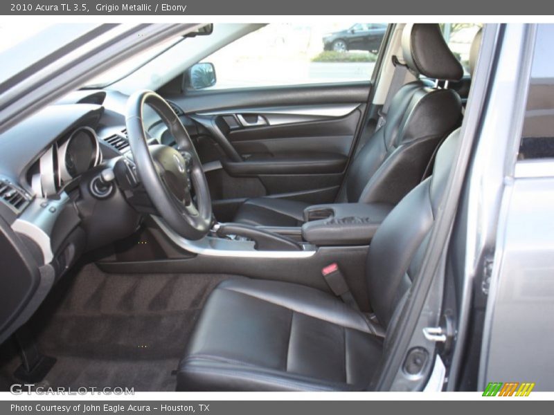 Grigio Metallic / Ebony 2010 Acura TL 3.5