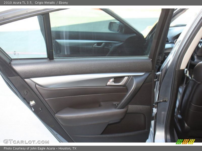 Grigio Metallic / Ebony 2010 Acura TL 3.5