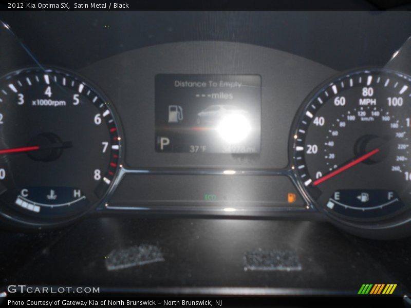 Satin Metal / Black 2012 Kia Optima SX