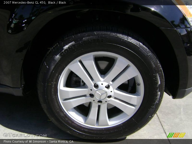 Black / Black 2007 Mercedes-Benz GL 450