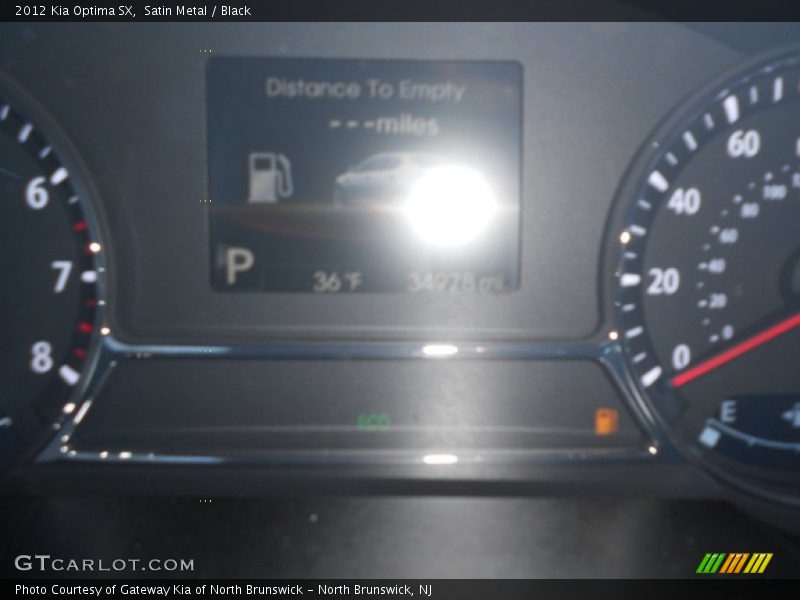 Satin Metal / Black 2012 Kia Optima SX
