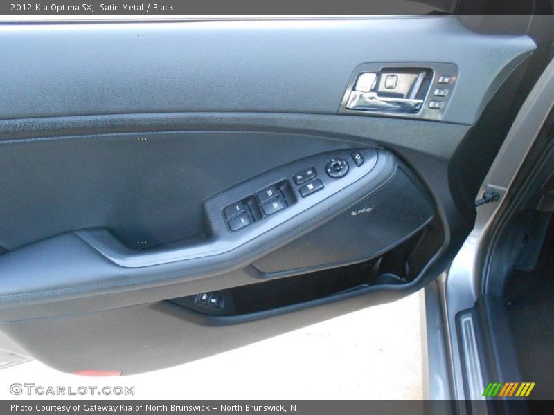 Satin Metal / Black 2012 Kia Optima SX