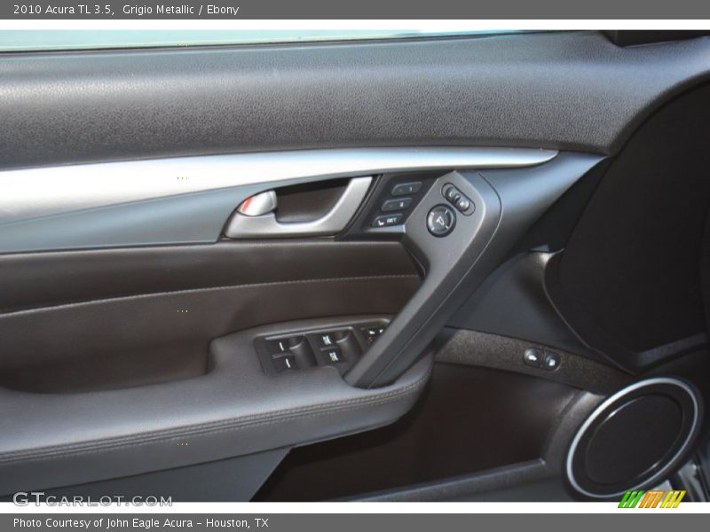 Grigio Metallic / Ebony 2010 Acura TL 3.5