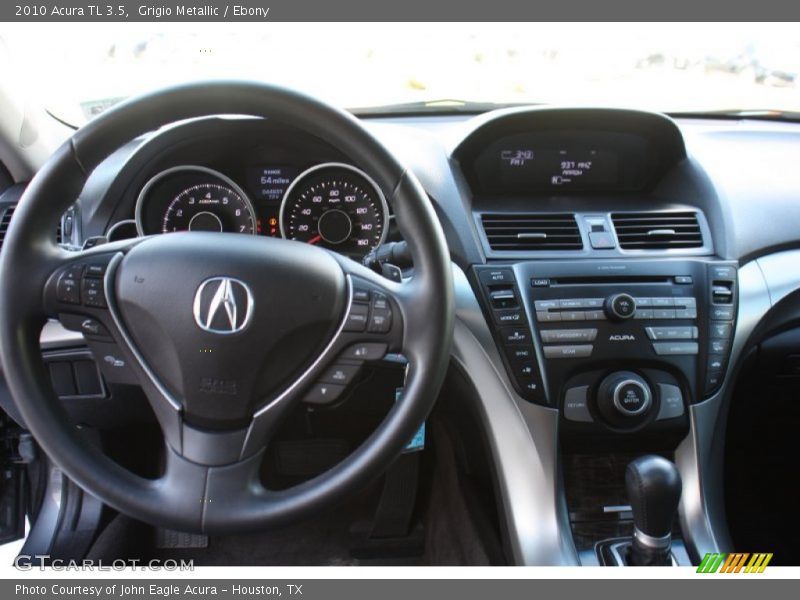 Grigio Metallic / Ebony 2010 Acura TL 3.5