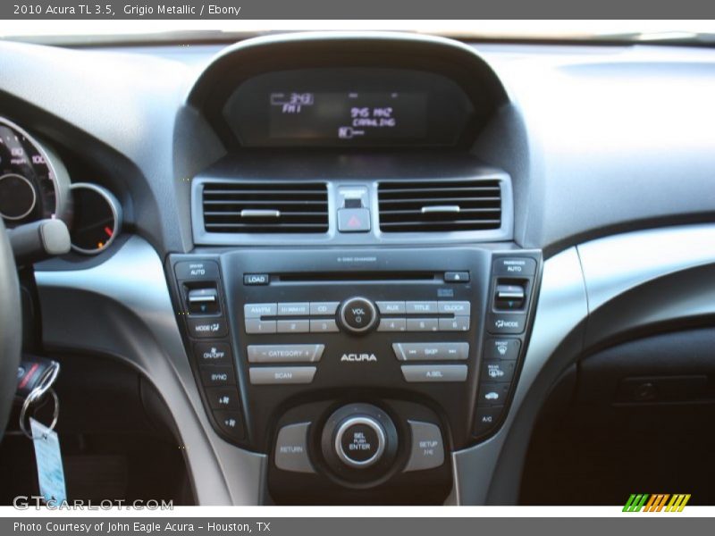 Grigio Metallic / Ebony 2010 Acura TL 3.5