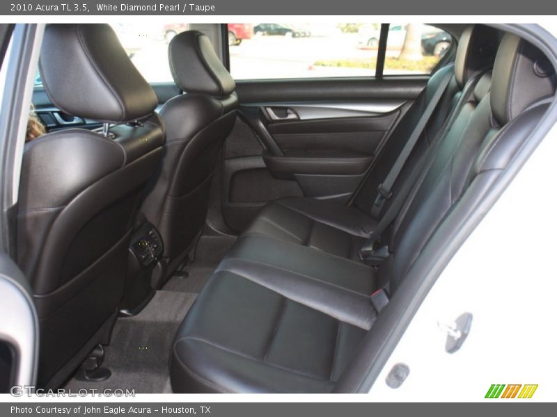 White Diamond Pearl / Taupe 2010 Acura TL 3.5