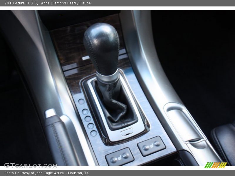 White Diamond Pearl / Taupe 2010 Acura TL 3.5