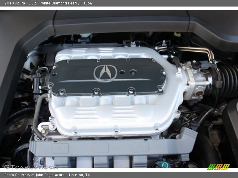 White Diamond Pearl / Taupe 2010 Acura TL 3.5