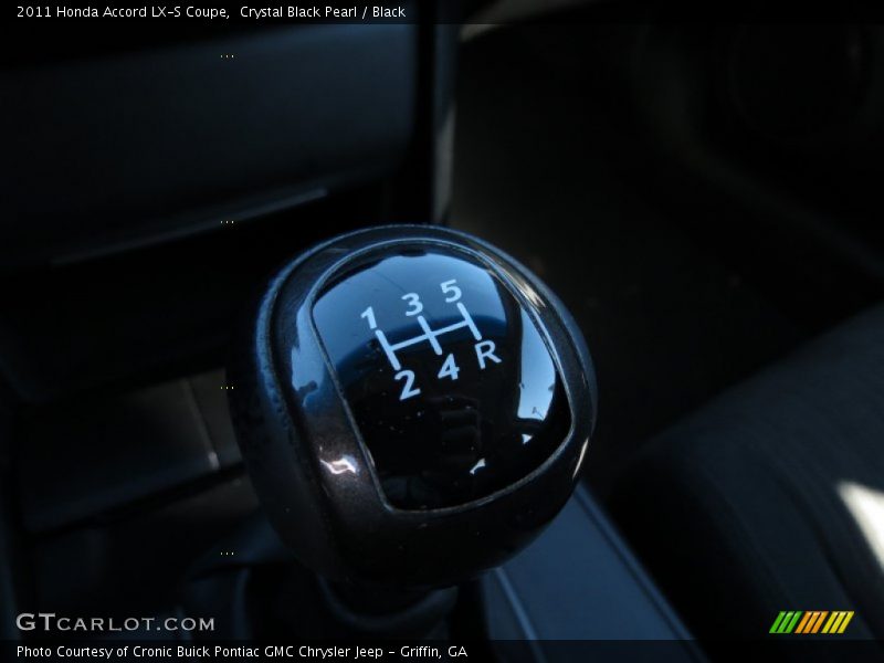 Crystal Black Pearl / Black 2011 Honda Accord LX-S Coupe