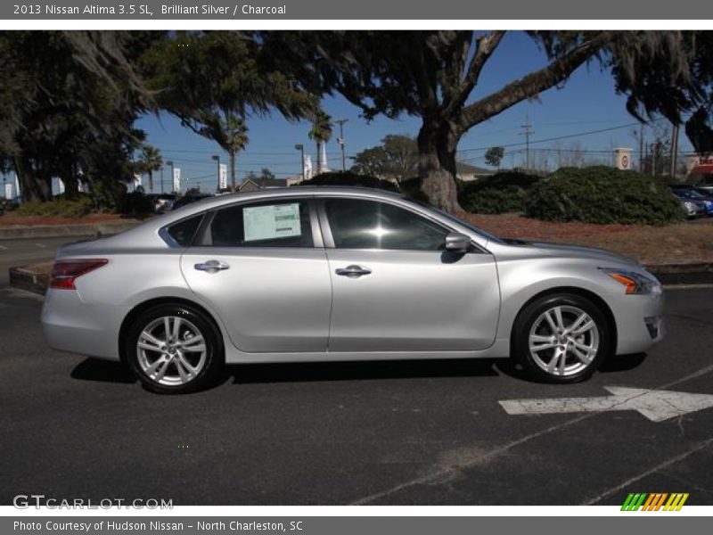 Brilliant Silver / Charcoal 2013 Nissan Altima 3.5 SL