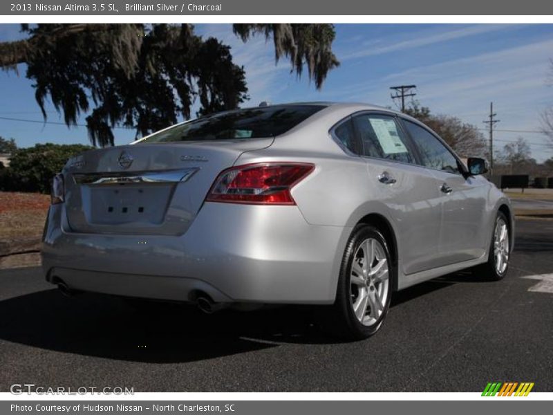 Brilliant Silver / Charcoal 2013 Nissan Altima 3.5 SL
