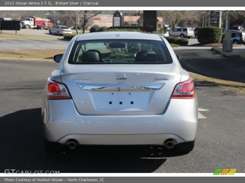 Brilliant Silver / Charcoal 2013 Nissan Altima 3.5 SL