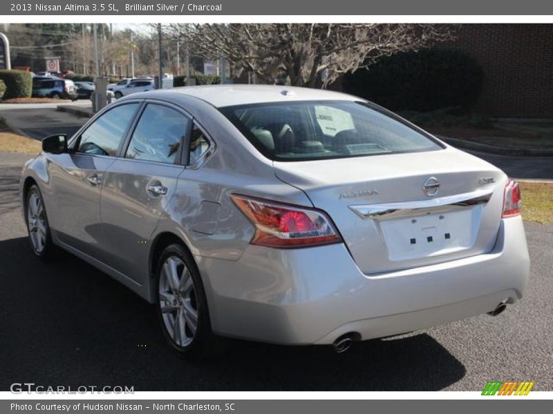 Brilliant Silver / Charcoal 2013 Nissan Altima 3.5 SL