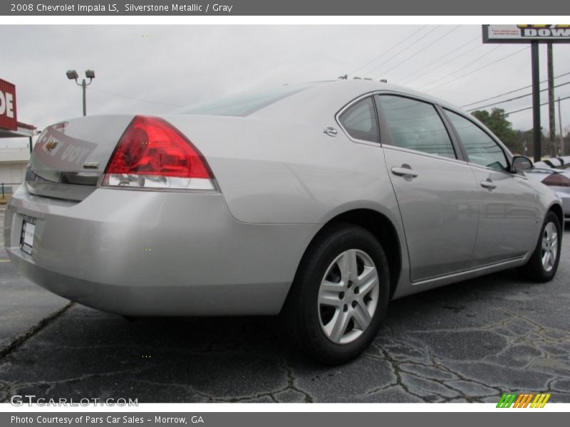 Silverstone Metallic / Gray 2008 Chevrolet Impala LS