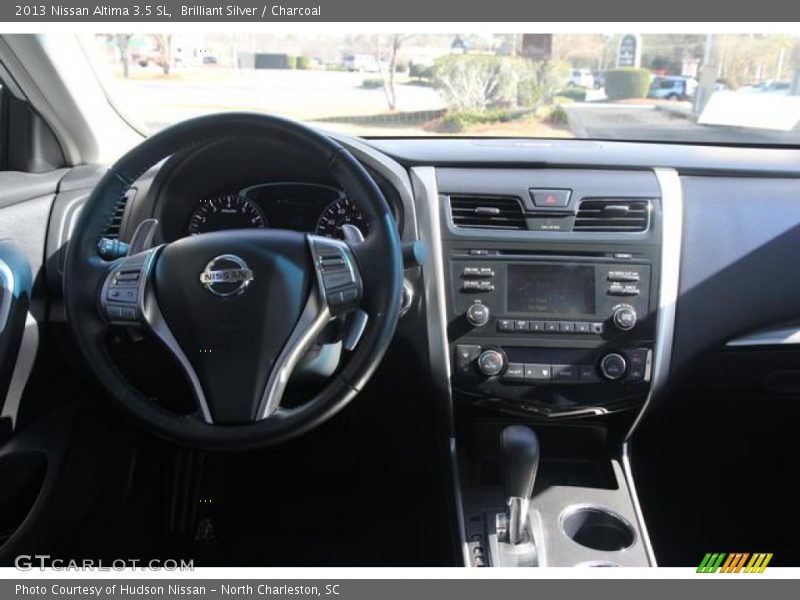 Brilliant Silver / Charcoal 2013 Nissan Altima 3.5 SL