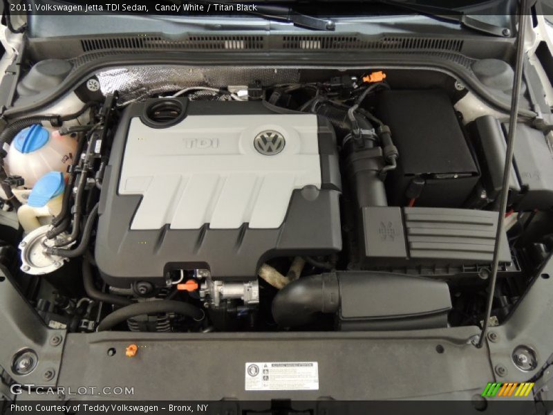 Candy White / Titan Black 2011 Volkswagen Jetta TDI Sedan