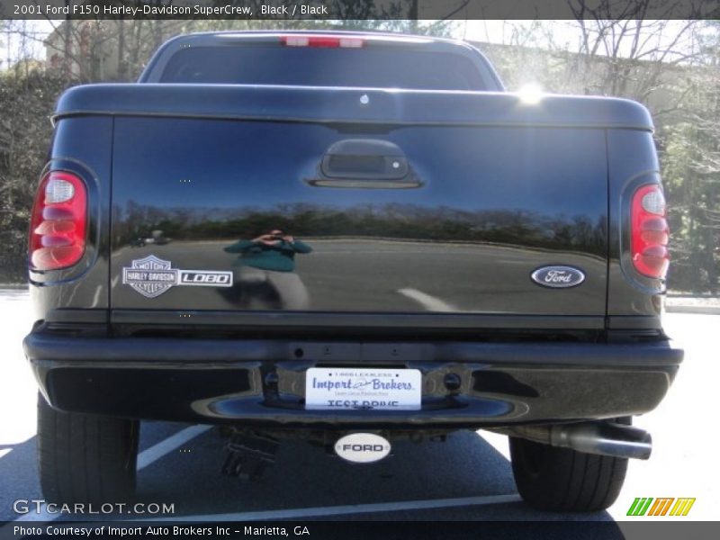 Black / Black 2001 Ford F150 Harley-Davidson SuperCrew