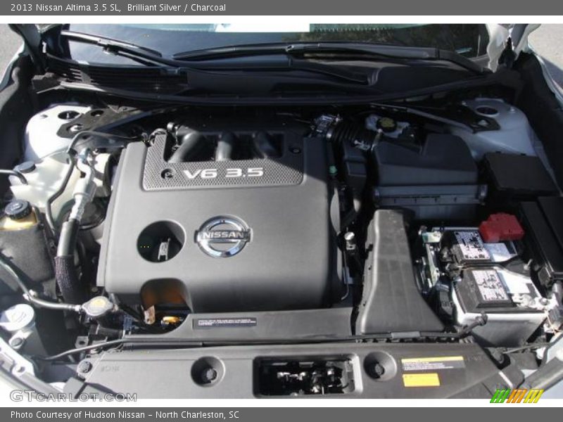 Brilliant Silver / Charcoal 2013 Nissan Altima 3.5 SL