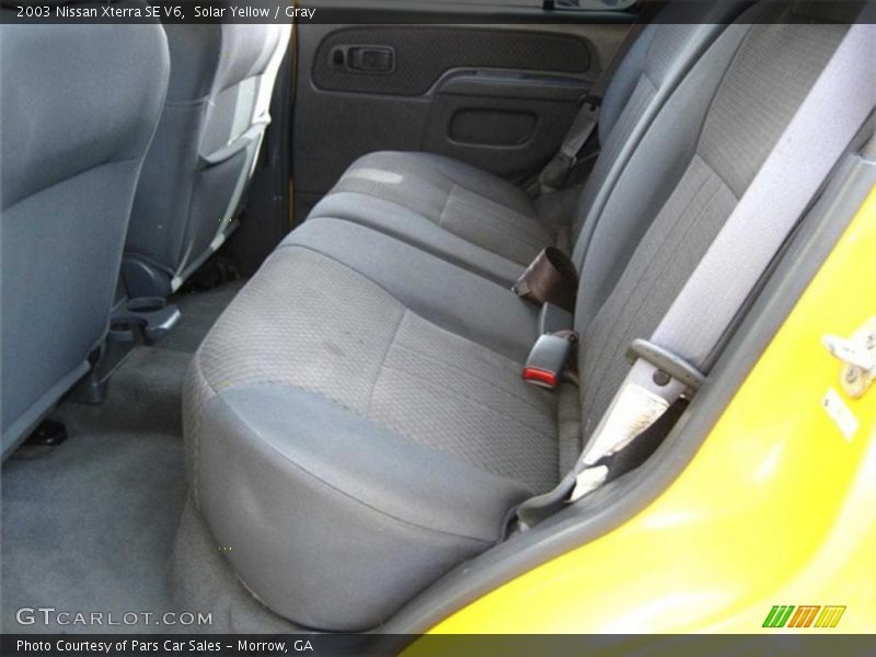 Solar Yellow / Gray 2003 Nissan Xterra SE V6