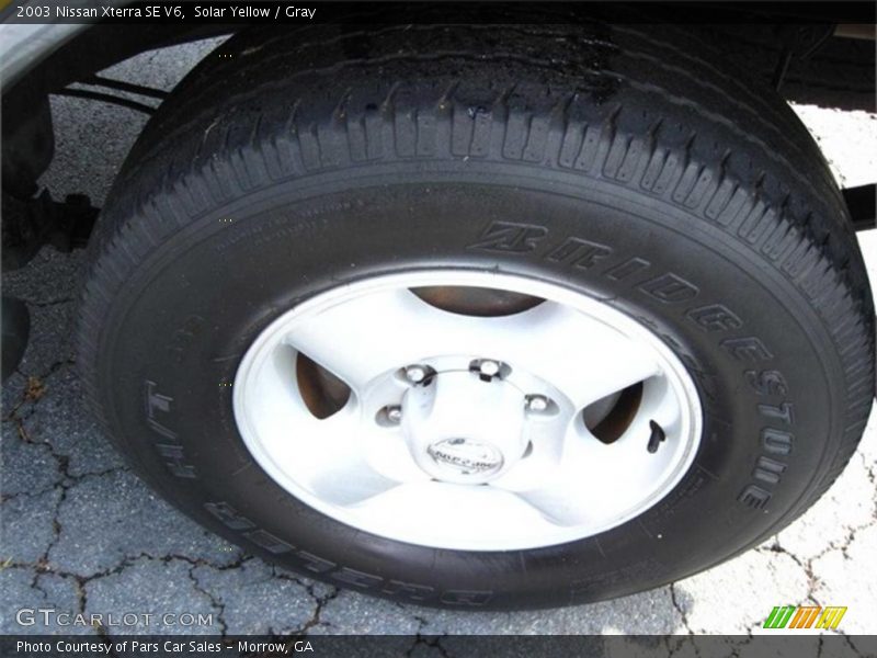 Solar Yellow / Gray 2003 Nissan Xterra SE V6