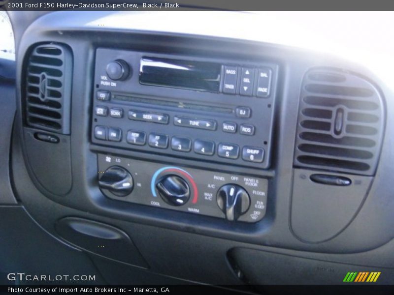 Black / Black 2001 Ford F150 Harley-Davidson SuperCrew